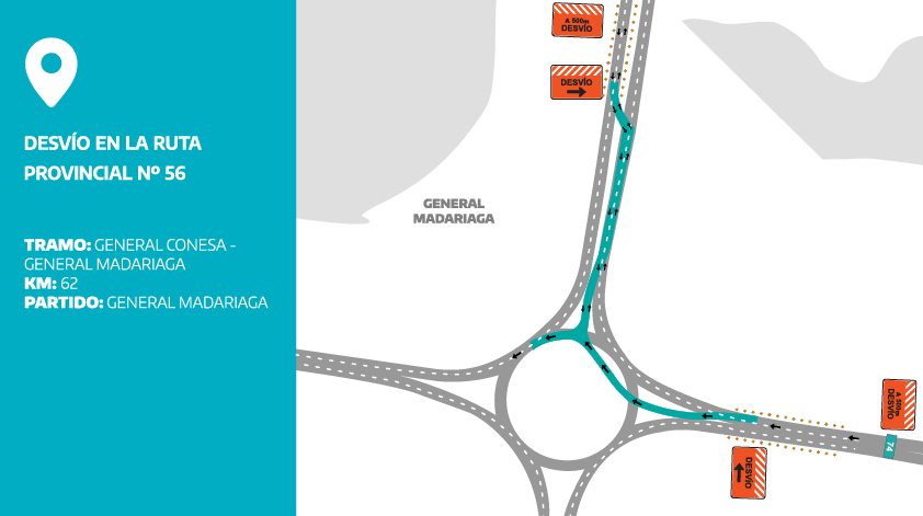 Desvío Ruta 56